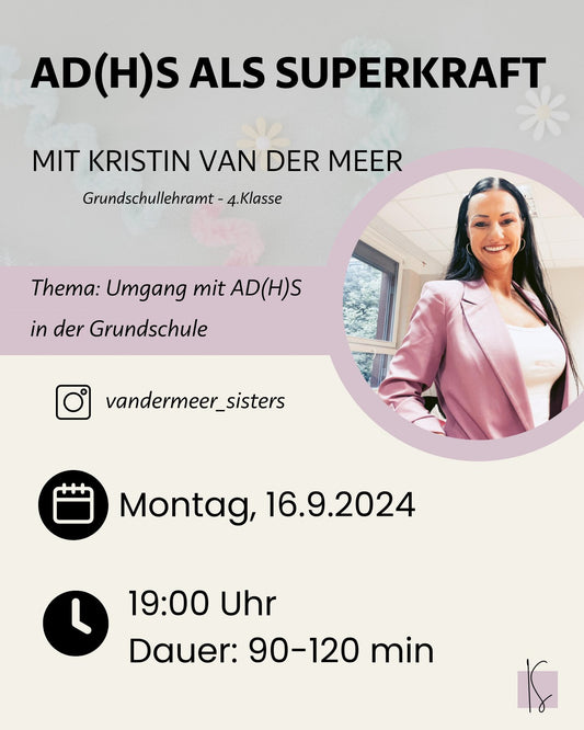 AD(H)S als Superkraft | Kristin van der Meer - Kunstundstunde