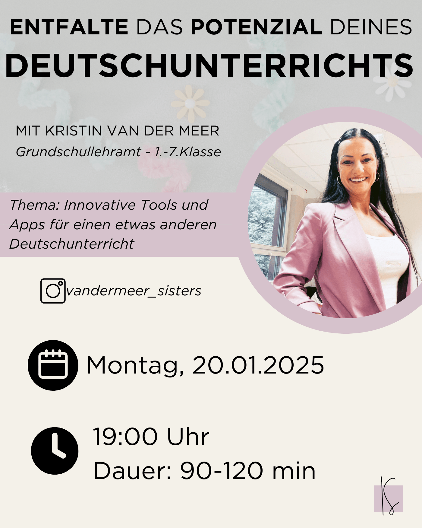 Jan 25 / Entfalte das Potenzial deines Deutschunterrichts | Kristin van der Meer - Kunstundstunde